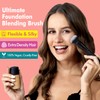 Viewart Design Ultimate Blending Makeup Brush with Liquid Blusher Brush