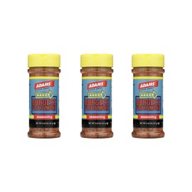 Adam's Seasonings 3.5-6oz Container (Pack of 3) Choose Flavor Below (Burgers Fries & More 5.54oz)