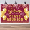 Dill-Dall Welcome to Class Reunion Backdrop Wall Banner, Class of