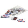 Viper Assorted 2D Glitter Dart Flights: 50 Sets of Slim