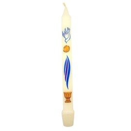 First Light Baptismal Candle for Boys or Girls, 9 1/4 inches