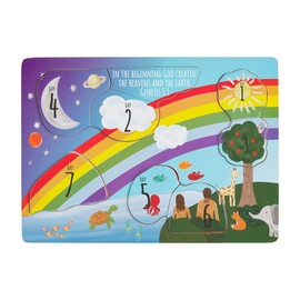 Mud Pie Gods Creation Wood Puzzle