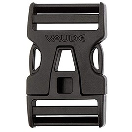 Vaude Unisex - Adult Buckle 15mm Single Adjust, Black