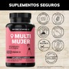 Multivitamnico para Mujer con 24 Ingredientes y Vitaminas Suplemento de
