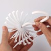 Z ZICOME 3 Pack Twirl Ties Rack Closet Organizer Tie