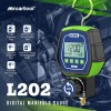 Mrcartool L202 HVAC Digital Refrigeration Manifold Gauge Vacuum Pressur Temperature