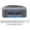 Headband Magnifier Double Lens Head-Mounted Reading Magnifier Loupe Jewelry Visor