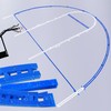 Reusable Waterproof Basketball Court Stencil Kit for Concrete