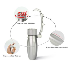 Evemodel 1 Set Models Handle Hand Painting Paint Handle Colouring Holder Soldiers Craft (Grey)