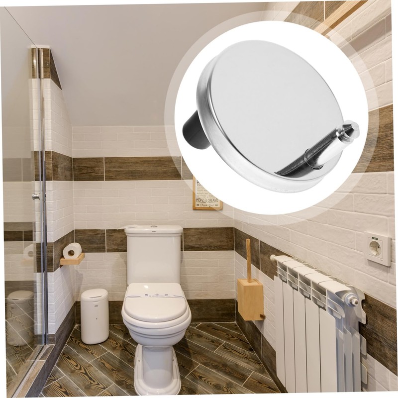 Operitacx 2 Sets Stainless Steel Toilet Seat Replacement Accessories Toilet