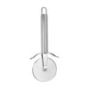 com-four® 3-Piece Pizza and Pasta Set, Stainless Steel, Serving Tongs,