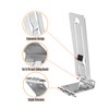 2Pcs Siding Gauge 5/16in Stainless Steel Installation Repair Tool Accurate
