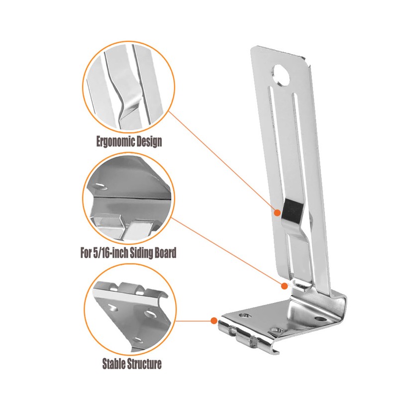 2Pcs Siding Gauge 5/16in Stainless Steel Installation Repair Tool Accurate