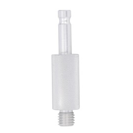 Prism Pole Adapter Extended Aluminum Alloy Snap On Prism to 5/8 X 11 Inch Tribrach Adapter for Surveying