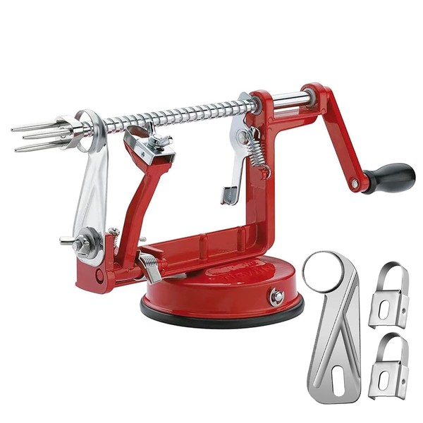 Apple Peeler Corer, Long lasting Chrome Cast Magnesium Alloy Apple