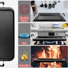 Vayepro Stove Top Flat Griddle, 17 Inch 2 Burner Griddle