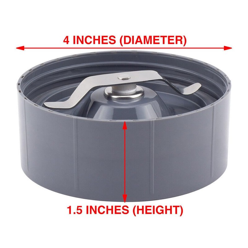 Flat Milling Blade for NutriBullet 600W /900W Pro Blenders NB-101B