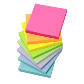 AiTodos® 800pcs Sticky Notes 76 x 76 cm Sticky Notes for Writing on Easy to Write On Reusable for School, Home, Office