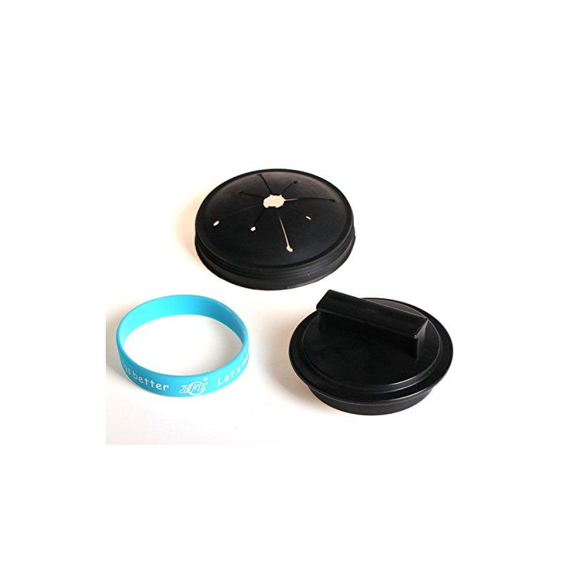 Waste King Black Disposer EZ Mount Garbage Disposal Stopper and