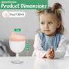 GreenChoice Baby Sippy Cup Wine Glass - Fun No Spill
