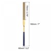sourcing map Diamond Needle Files, 5mm x 180mm Titanium Coated