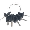 GAOHOU Pack of 6 Forklift Ignition Keys Crown Ignition Key