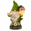 Solar Garden Gnome Light for Outdoor Decor – Resin LED
