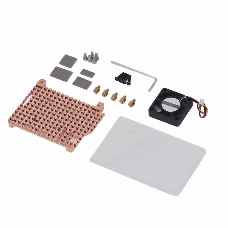 Heatsink Fan Kit for RasPi 5B 5V Single Cooling Fan