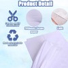 White Glitter Tissue Paper,20pcs Packing Gift Paper,50x35m Sparkly Silver Glitter