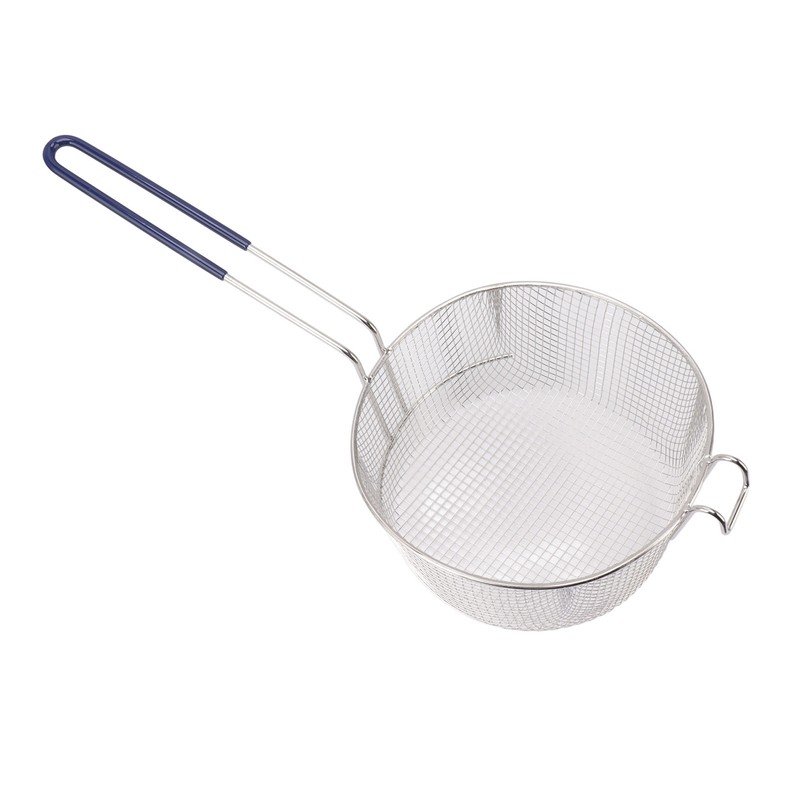 Frying Basket Stainless Steel Long Handle Reusable Rust Resistant Fry