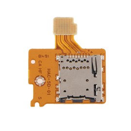 DONGYE スイッチ SDカードスロット Micro SD TFカードスロット NSメモリカードスロット用 ニンテンドースイッチに適合 スイッチコンソール用 オリジナルウエス付き 修理 交換部品 パーツ