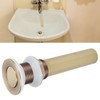 Sink Drain NonOverflow AntiClog Bathroom Wash Basin Drainer Stopper Accessory