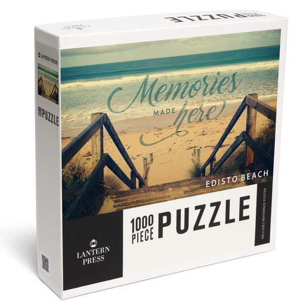 Lantern Press 1000 Piece Jigsaw Puzzle, Edisto Beach, South Carolina,