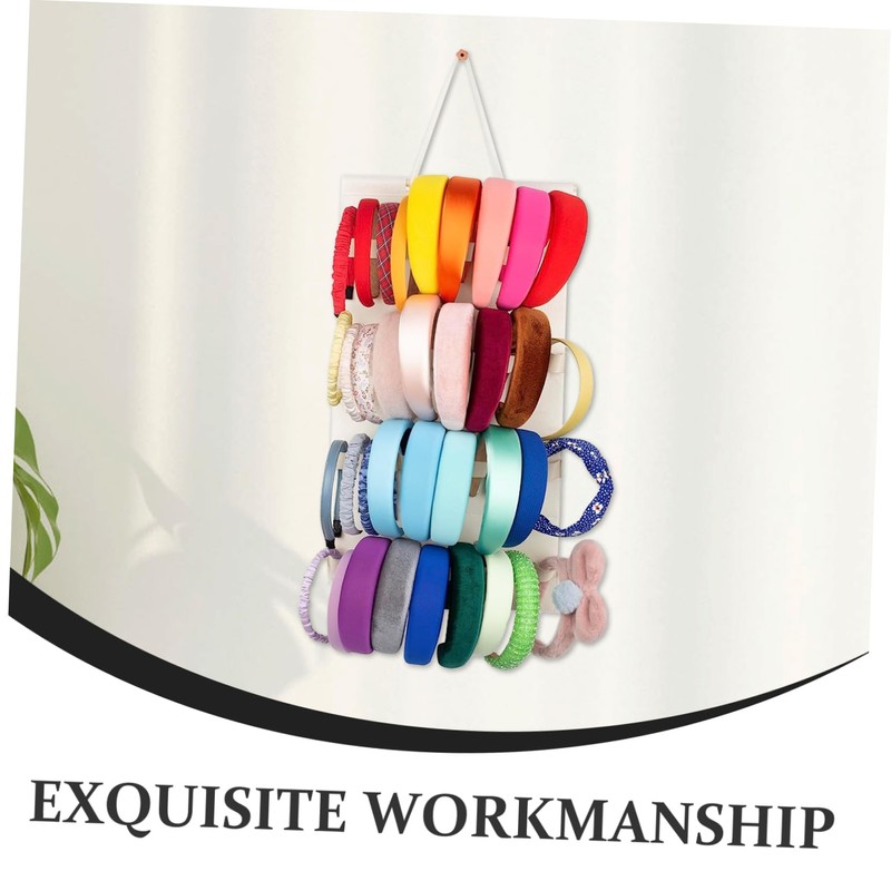 Gatuida Wall Headband Holder Organizer Slot Display for Hair Accessories