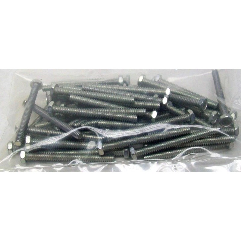 Unbranded (25) 10-24 x 2" INDENTED HEX HEAD MACHINE SCREW