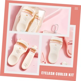 FOMIYES 2pcs Travel Eyelash Curlers Eyelash Curler Kit for Curled Lashes Anytime