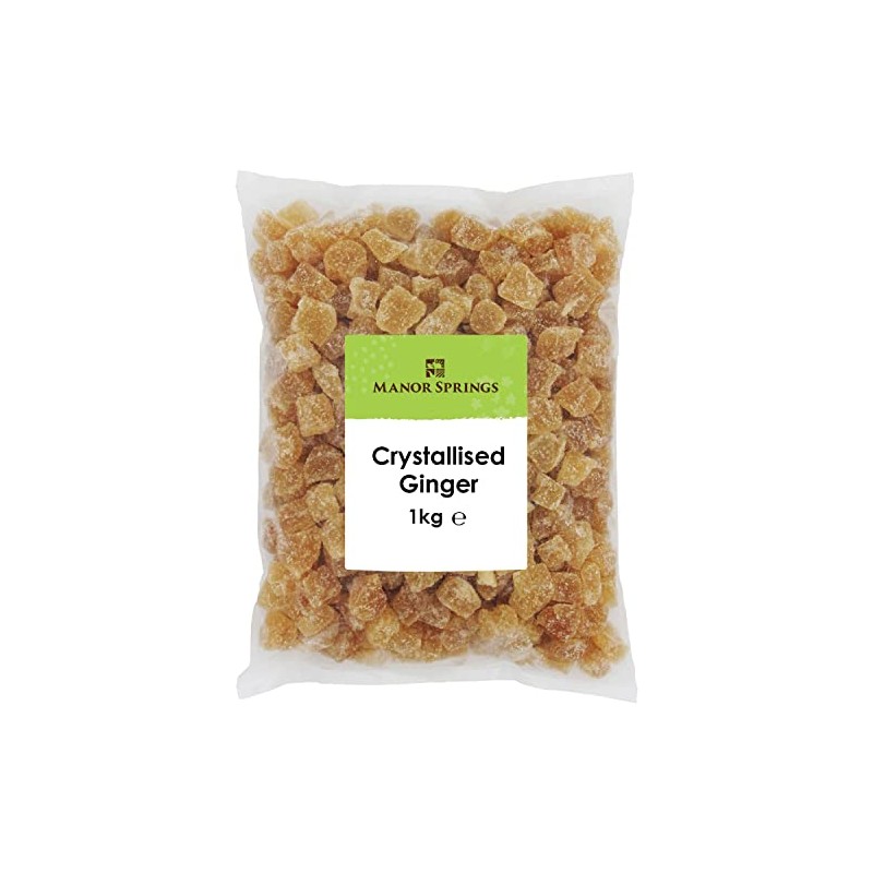 Crystallised Ginger 1kg by Manor Springs