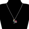 DUOWEI Cute Acrylic Chicken Gifts Charms Chicken Necklace Pendant for
