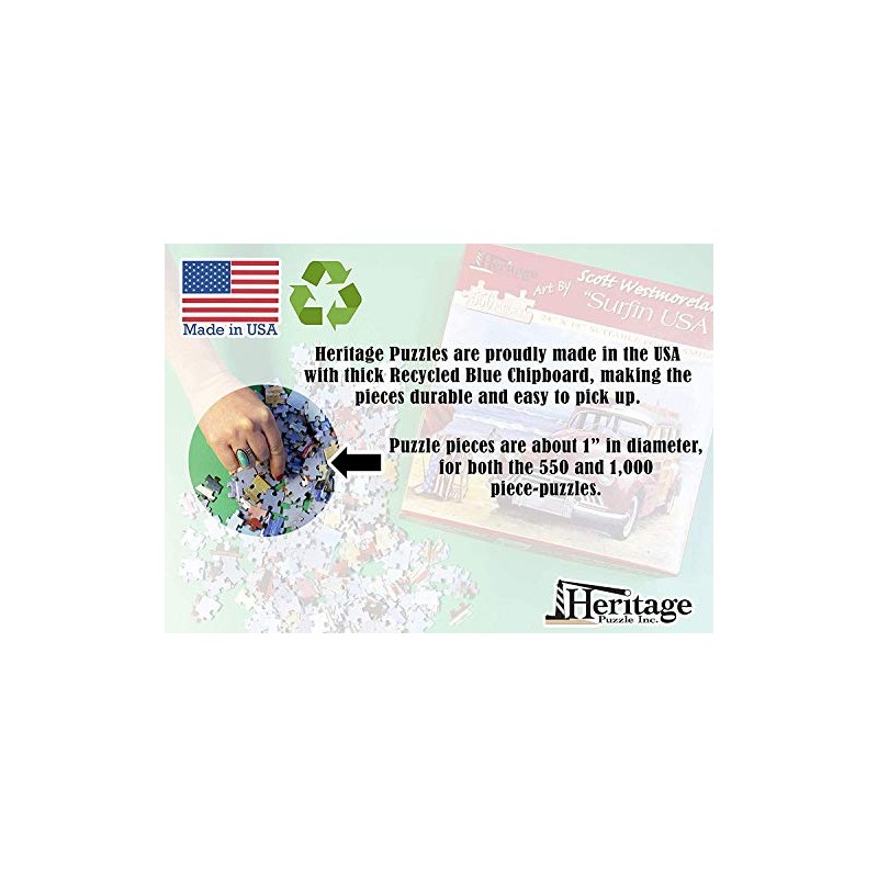 Heritage Great Lakes Jigsaw Puzzle - 1000 Pieces - Nautical