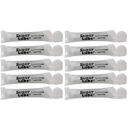 10 x Super Lube 82340 Multi Purpose Synthetic Grease USDA Dielectric PTFE 1 ml