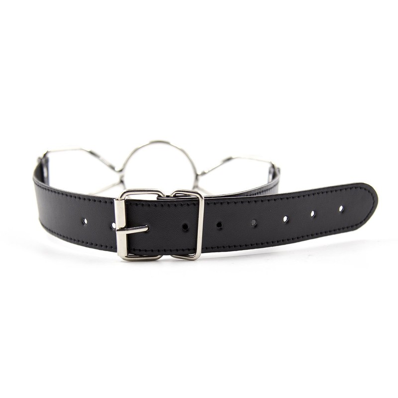 Spider Gag with Ring Toggle O Ring Steel Metal Mouth