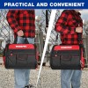 WORKPRO 16" Wide Mouth Tool Bag with Water Proof Rubber
