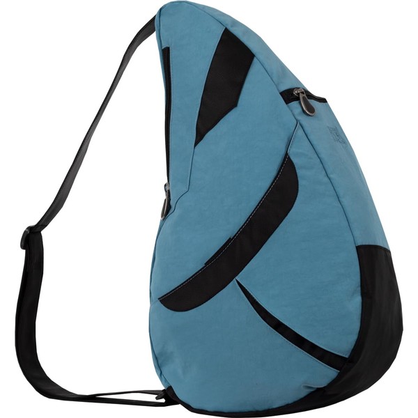 AmeriBag - Bolsa de espalda saludable para viajero, tamaño mediano, Azul (Chambray), M