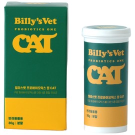 Billysbet One Cat Nutrition, 30g, Oral Tartar Management + Intestinal Health, 1 Piece / 빌리스벳 원 캣 영양제, 30g, 구강치석관리+장건강, 1개