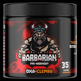 Pre ENTRENO BIOTECKPHARMA Barbarian Oxa y Clem 350 gr rinde 35 servicios
