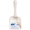 Petmate Litter Scoop for Cats, Jumbo Size, Bleached Linen