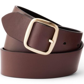 Lands' End Women's Reversible Belt Black/dark Brown
