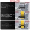 Sliding Winch for Utility Trailer for Flatbed Semi Truck Use