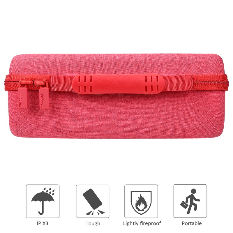 co2crea Hard Carrying Case for Zoom G1X B1X A1X FOUR