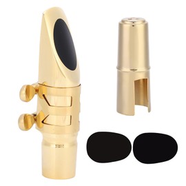 Oumefar brass pads 15×5×5 eb alto sax saxophone 6c mouthpiece with pads musical instruments accessory